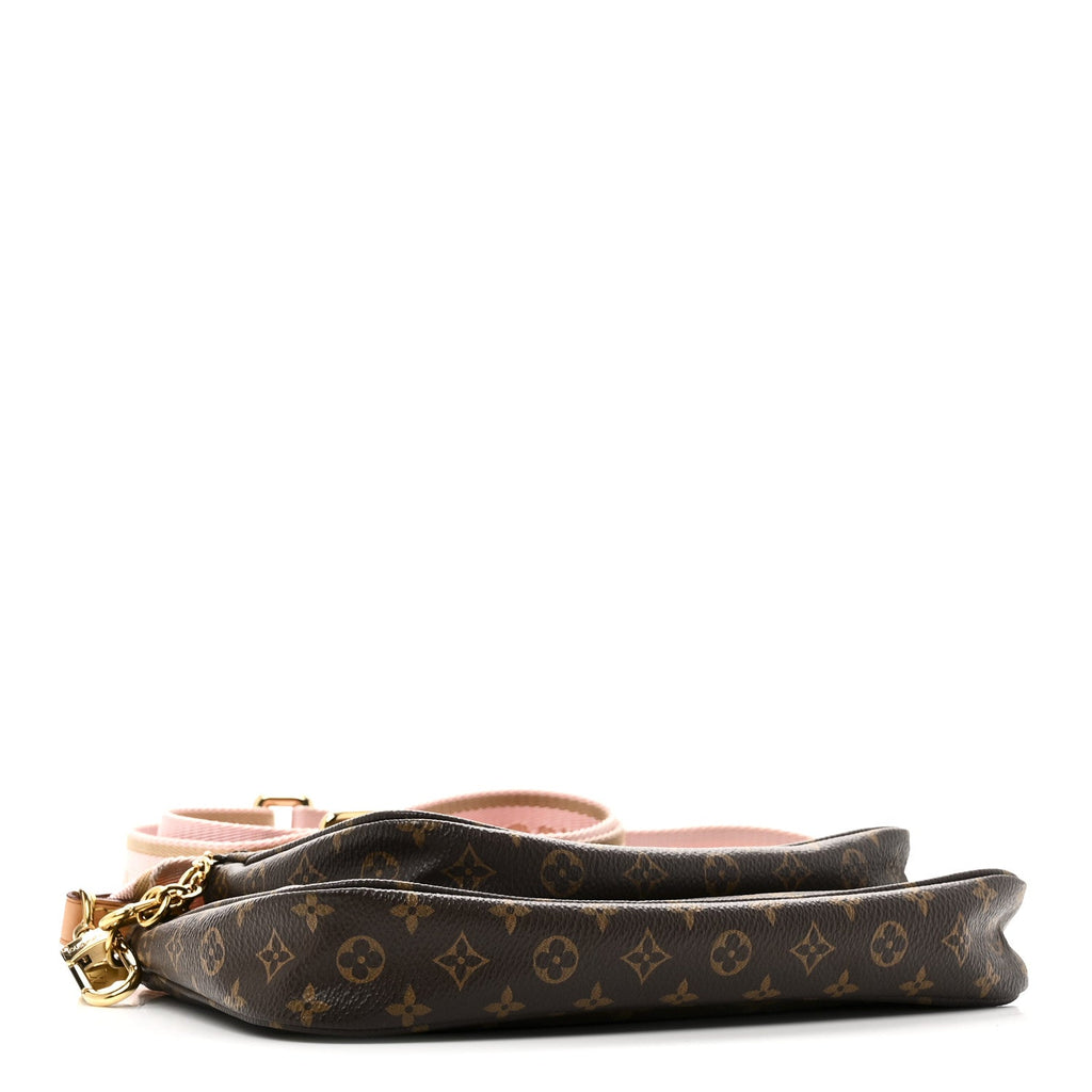 Louis Vuitton Monogram Multi Pochette Accessories Rose Clair