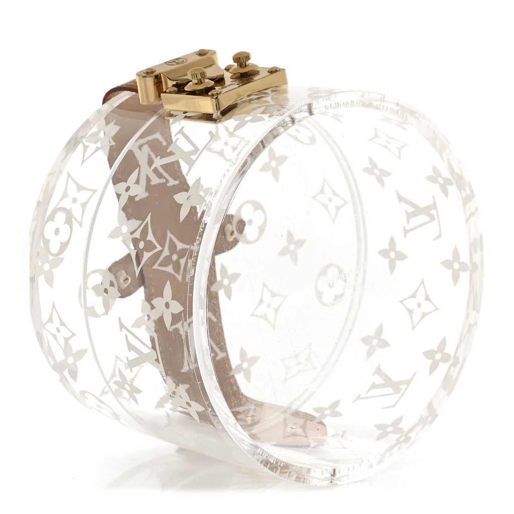 Louis Vuitton Transparent Plexiglass Box Scott