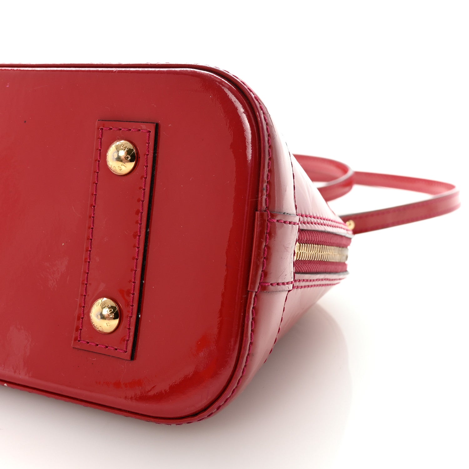 Louis Vuitton Vernis Alma BB Rose Indien