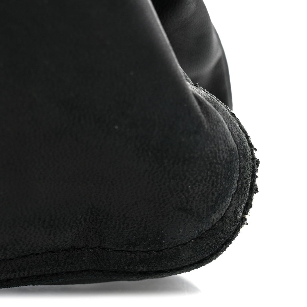 Prada Nappa Pocket Satchel Black