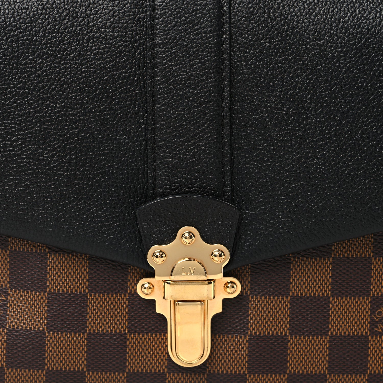 Louis Vuitton Damier Ebene Clapton Black