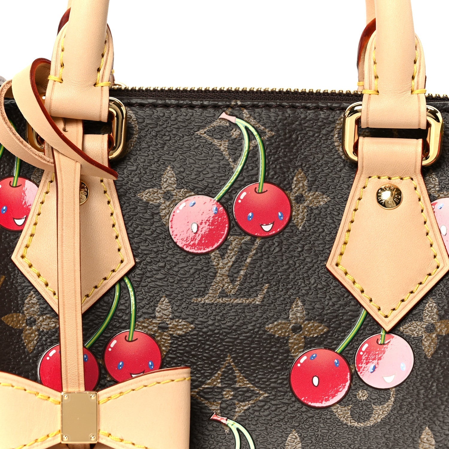 Louis Vuitton LV X TM Monogram Cerises Speedy Bandouliere 20