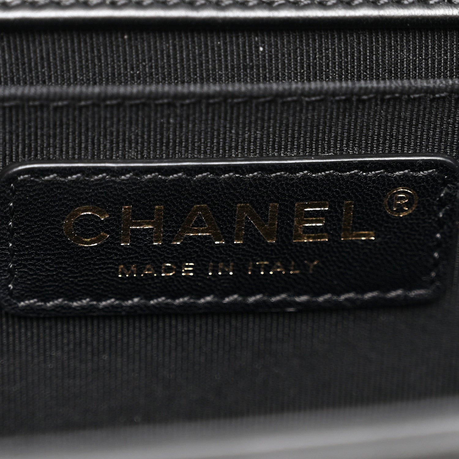 Chanel Lambskin Quilted Medium Boy Flap Black
