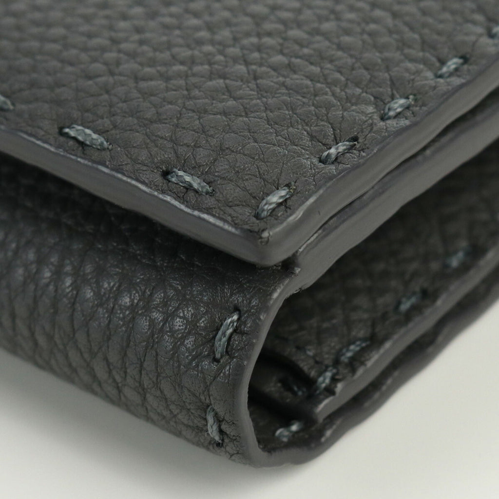 FENDI Selleria Peekaboo 8M0308 SFR Long Wallet Fold Leather Women's