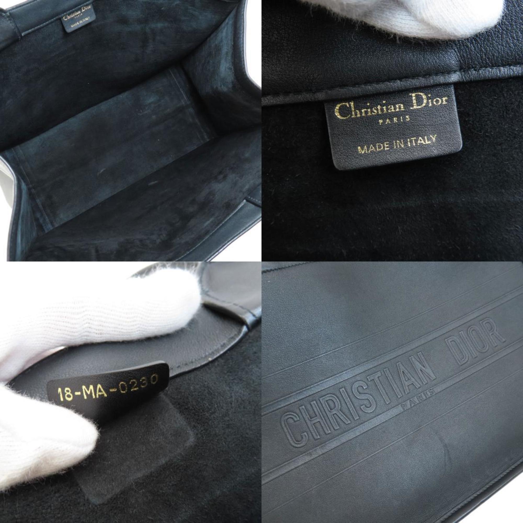 CHRISTIAN DIOR Book Thoth Tote Bag Calf Women's
