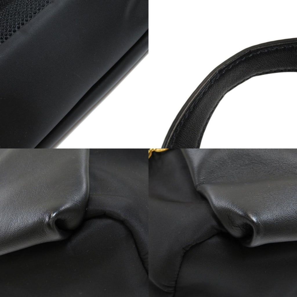 Fendi 7VZ042 Studs Backpack/Daypack Leather/Nylon Ladies