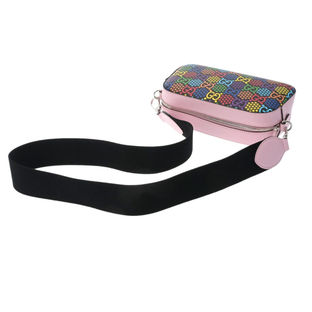 GUCCI GG Psychedelic Pink/Multicolor 574886 Women's PVC Shoulder Bag
