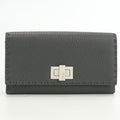FENDI Selleria Peekaboo 8M0308 SFR Long Wallet Fold Leather Women's