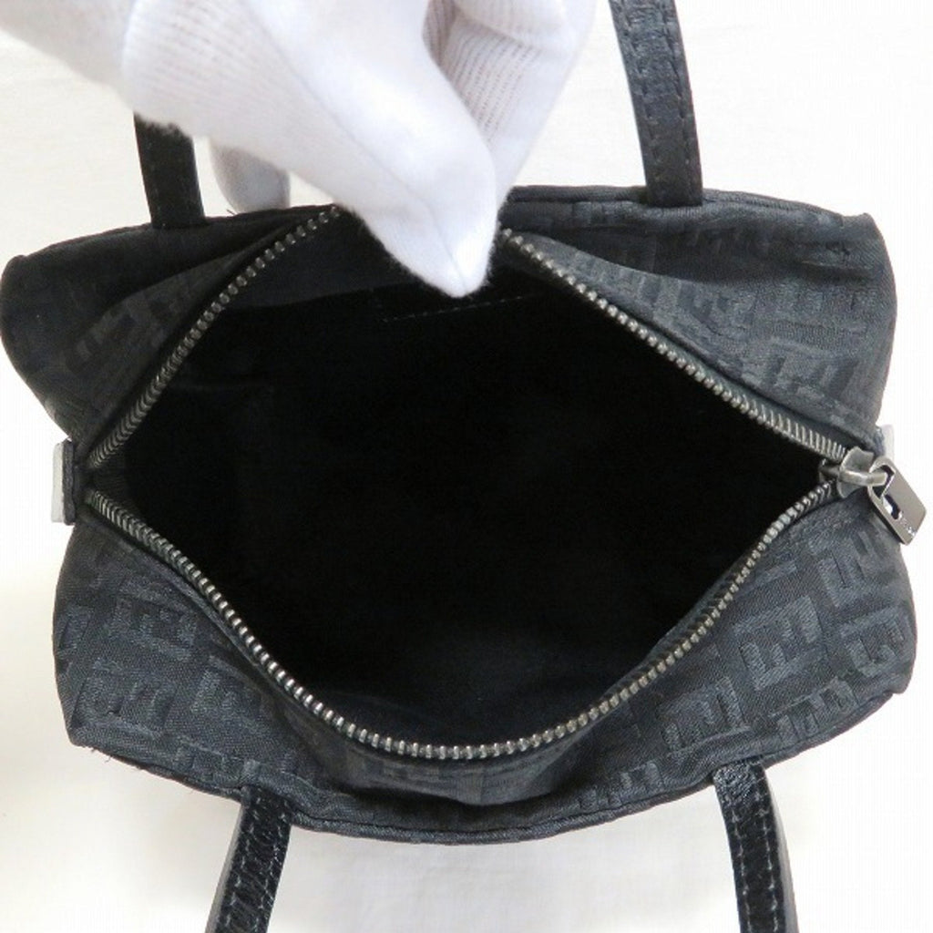 FENDI Zucca Pattern Zucchino 8N0000 Mini Bag Handbag Ladies