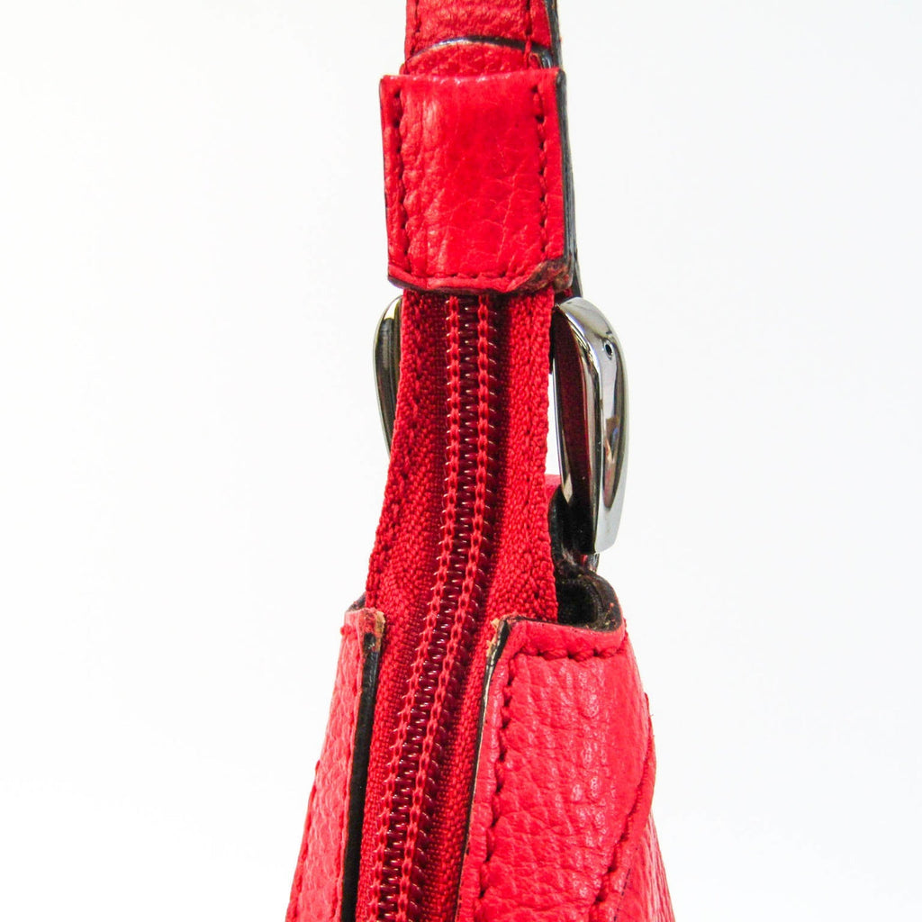 GUCCI Interlocking G 339553 Women's Leather Shoulder Bag Light Red