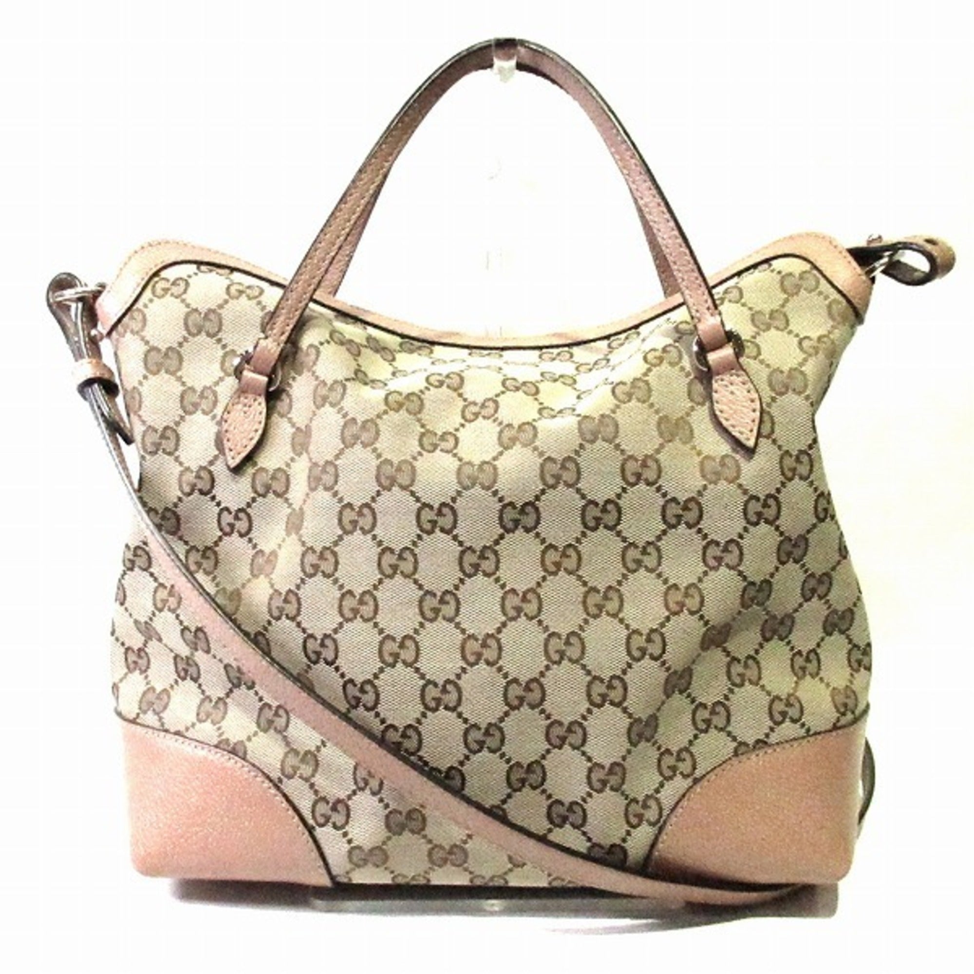 GUCCI GG canvas 353120 2way bag handbag shoulder ladies