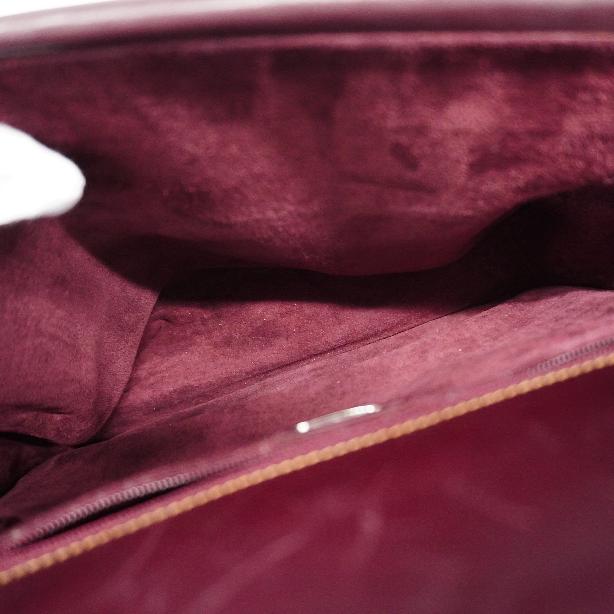 GUCCI  GG Canvas Shoulder Bag 001 106 0466 Women's Leather Bordeaux