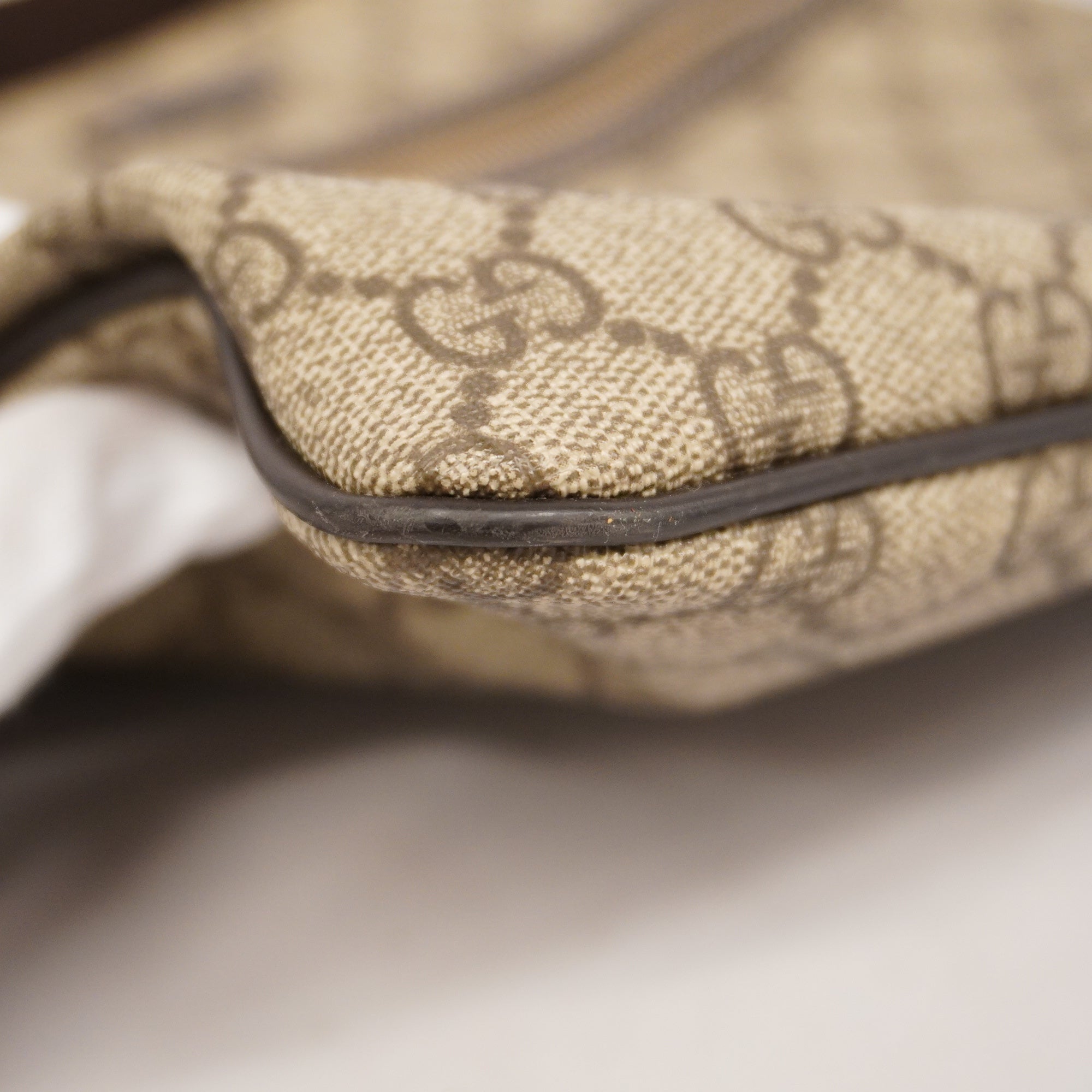 GUCCI  GG Supreme 295257 Women's Shoulder Bag Beige,Brown