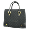 GUCCI  GG Canvas Handbag 120895 Women's Black