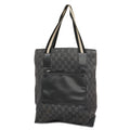 GUCCI  GG Canvas Tote Bag 28892 Women's Tote Bag Black