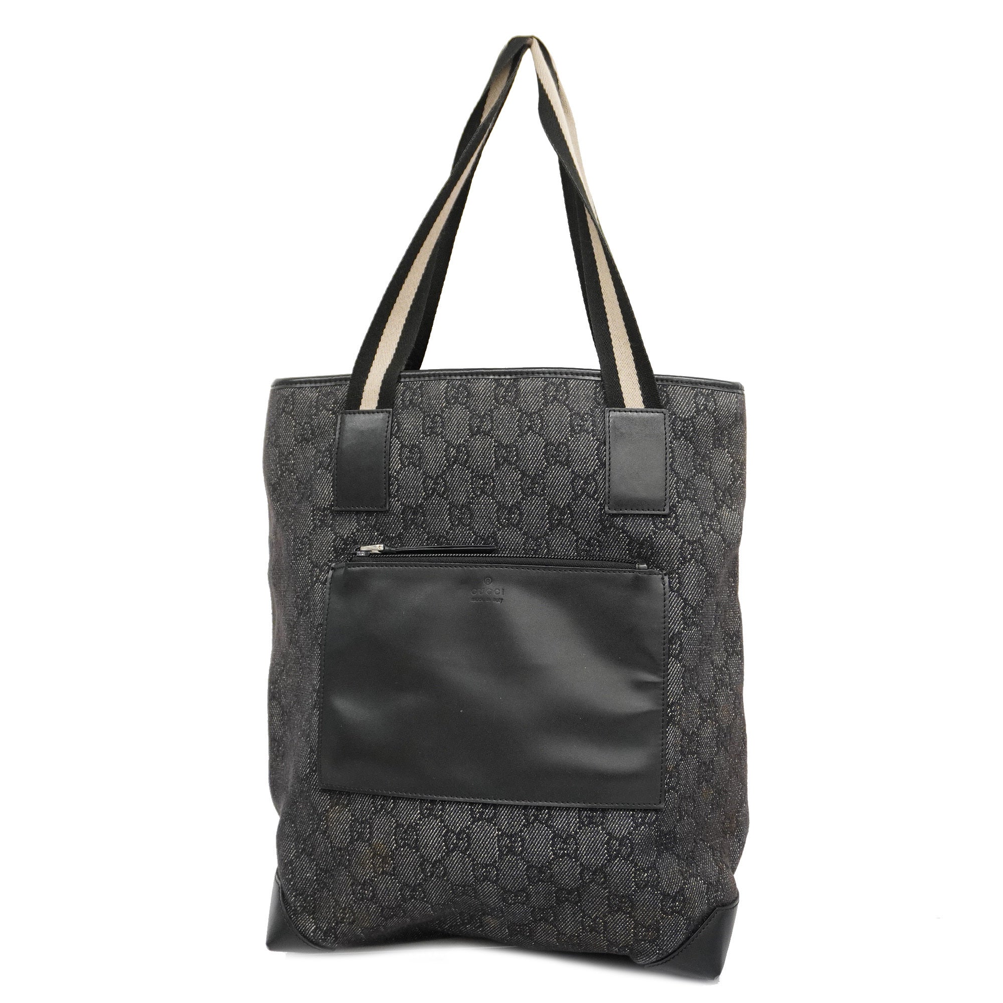 GUCCI  GG Canvas Tote Bag 28892 Women's Tote Bag Black
