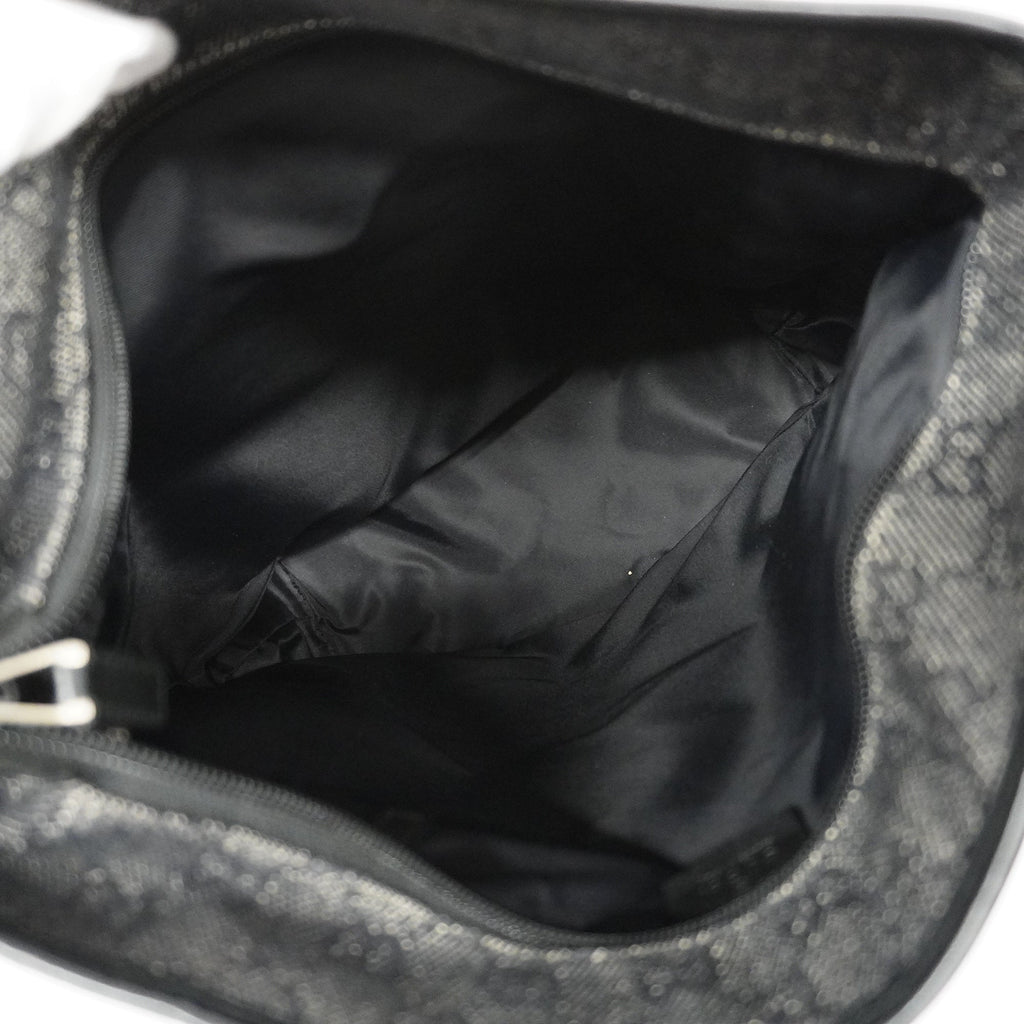 GUCCI  GG Canvas Tote Bag 28892 Women's Tote Bag Black