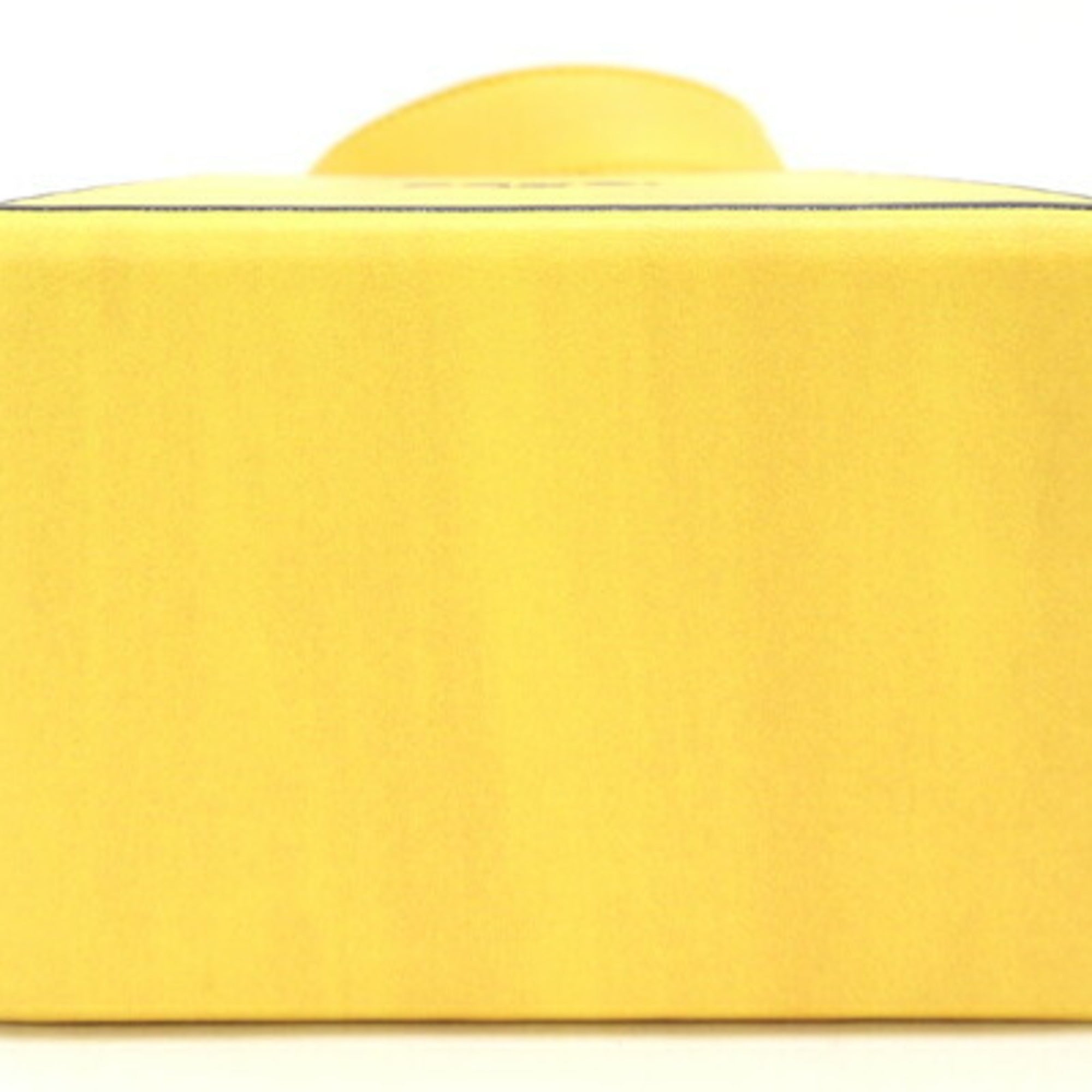 FENDI shoulder bag 7VA519 yellow leather BOX pochette ladies