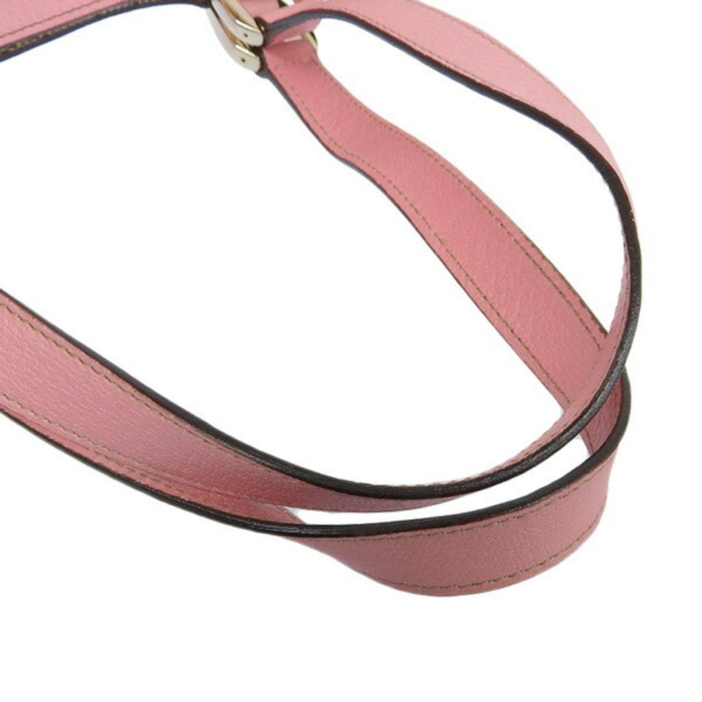GUCCI Leather Tote Bag Hawaii Limited 147651 Pink Ladies