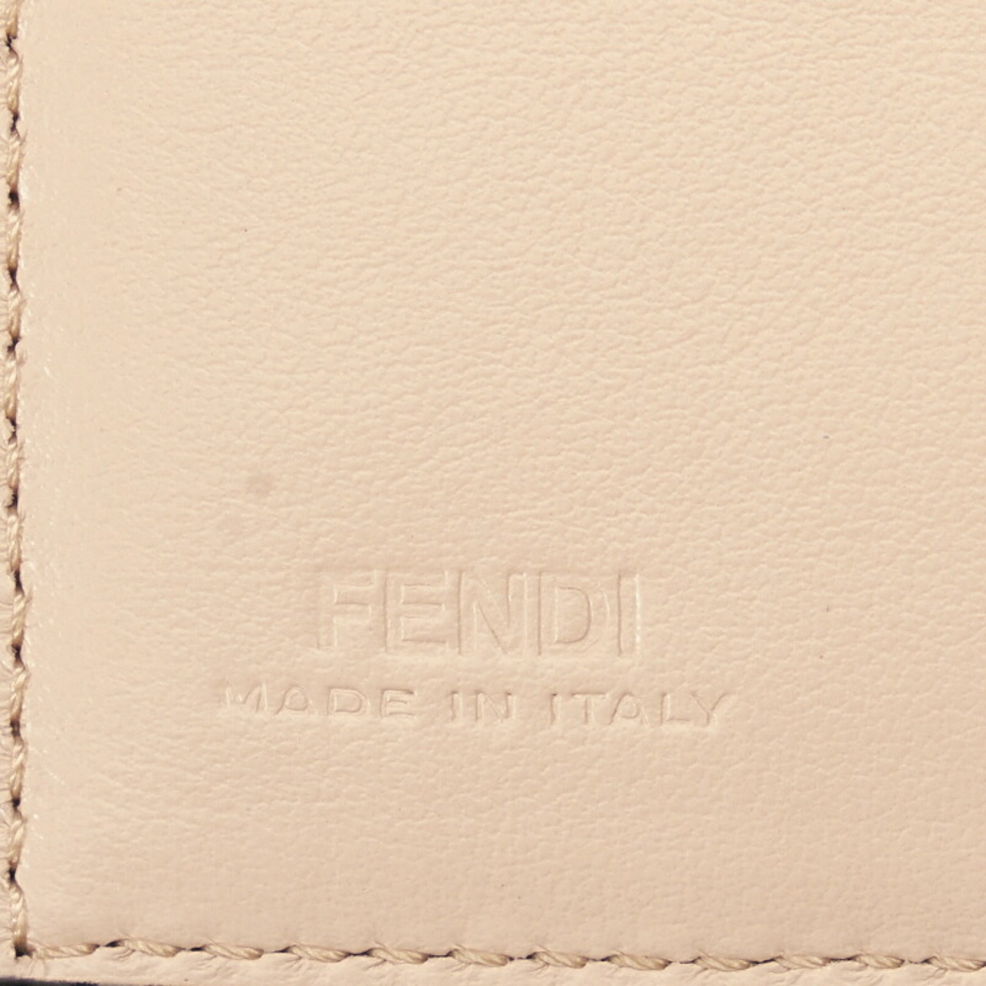 FENDI bifold wallet 8M0447 pink leather ladies