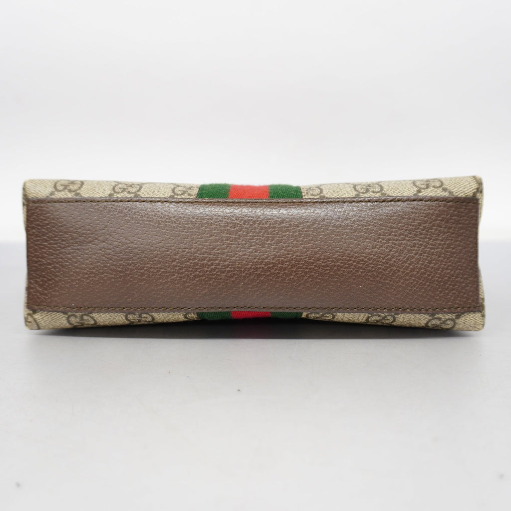 GUCCI  Ophidia 499621 Women's GG Supreme Shoulder Bag Beige