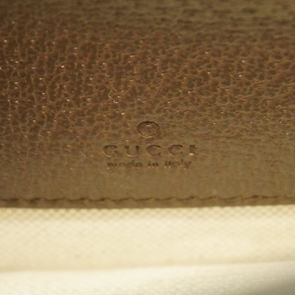 GUCCI  Sherry Line Jumbo GG 699438 Women's Canvas Shoulder Bag Beige
