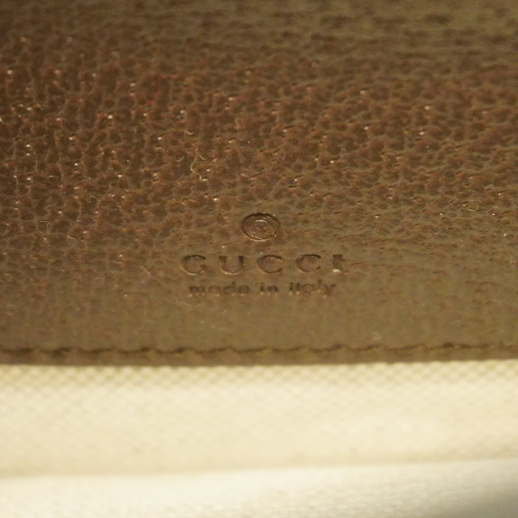 GUCCI  Sherry Line Jumbo GG 699438 Women's Canvas Shoulder Bag Beige