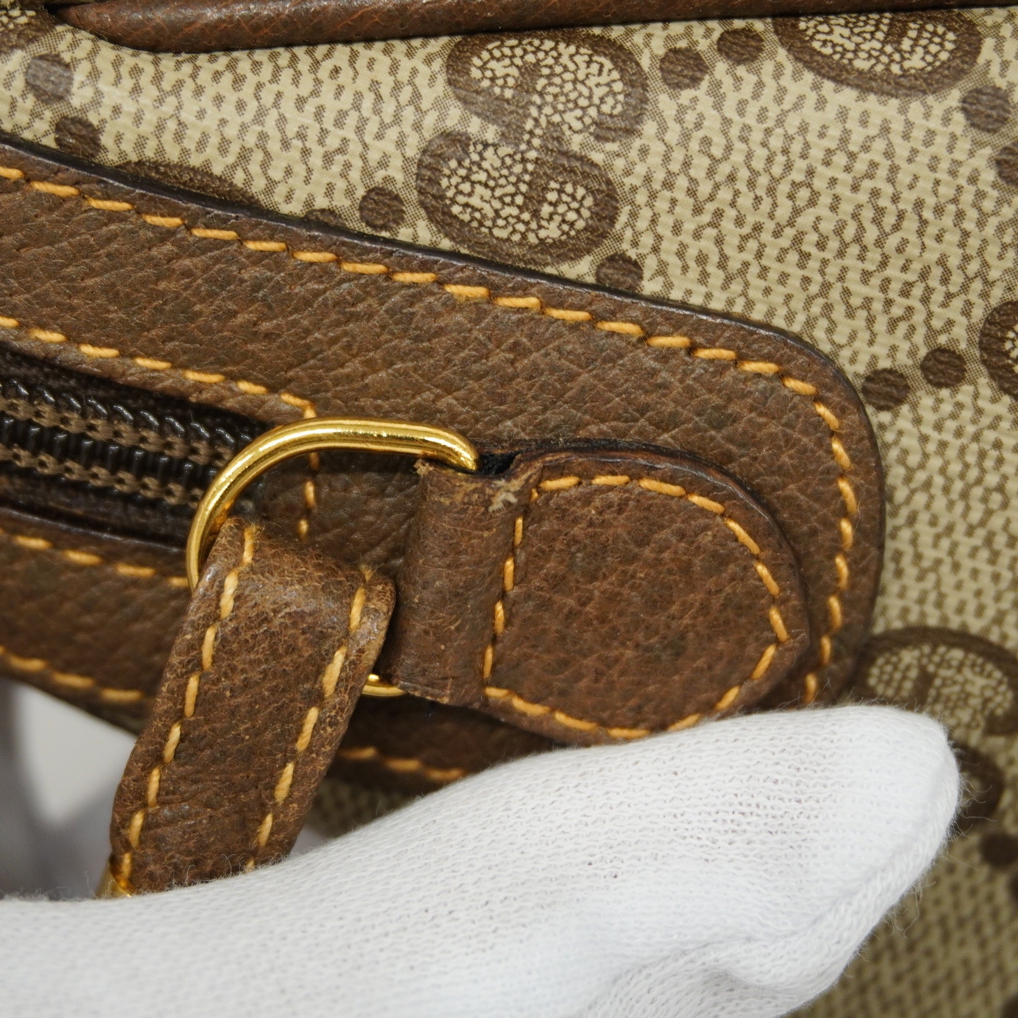 GUCCI  Shoulder Bag 007 161 0042 GG Supreme Shoulder Bag Beige,Brown
