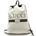 GUCCI Drawstring Bag Pack 516639 Rucksack Tote Men's