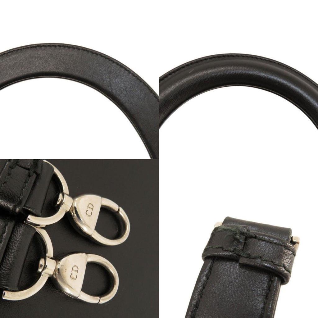 CHRISTIAN DIOR Lady Dragonfly Motif Handbag Calf Women's