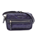 GUCCI Shoulder Bag GG Implime Women's Navy PVC Leather 201447
