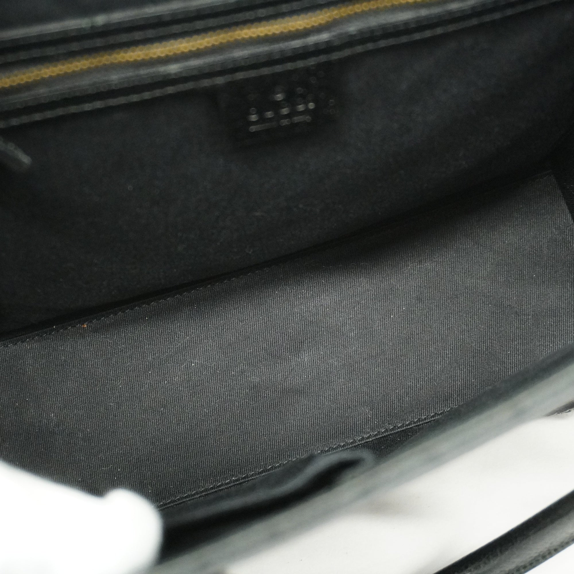 GUCCI  GG Canvas Handbag 120895 Women's Black