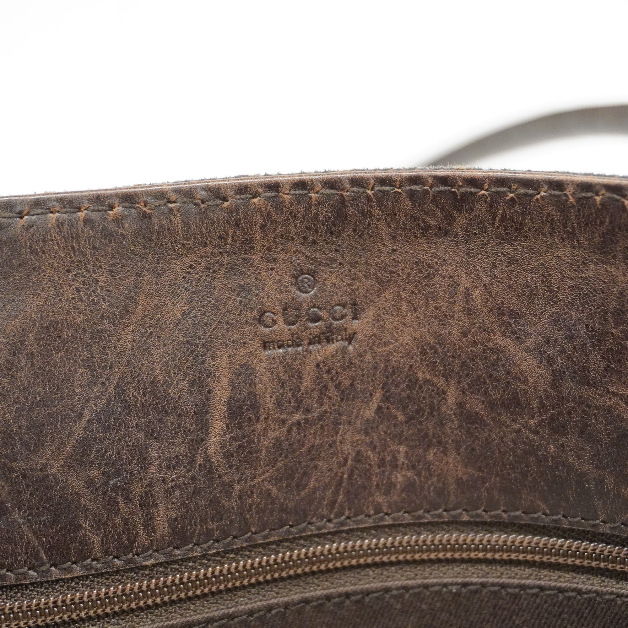 GUCCI  GG Canvas Tote Bag 101341 Women's GG Canvas,Leather