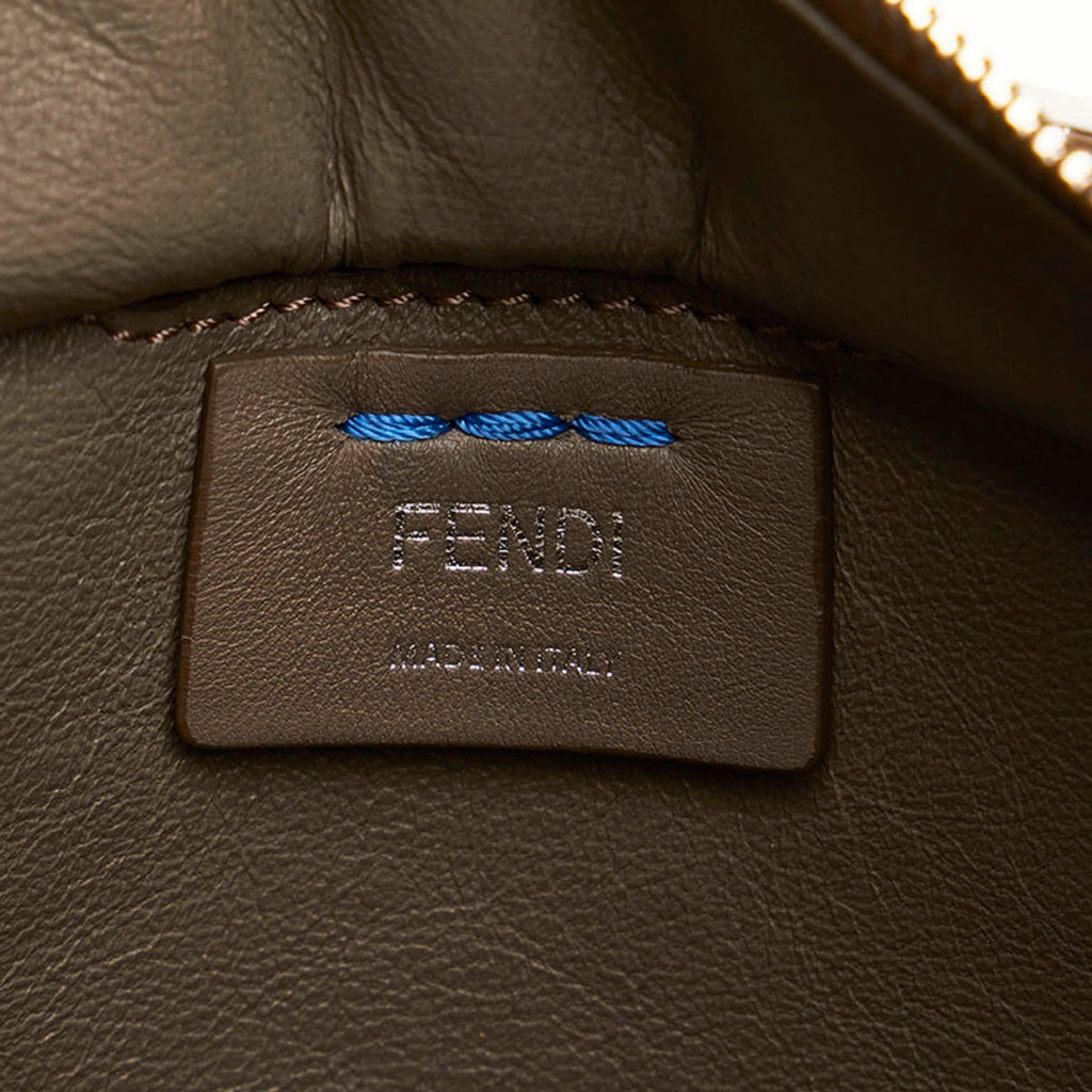Fendi Troisour handbag shoulder bag 8BH279 blue leather ladies FENDI