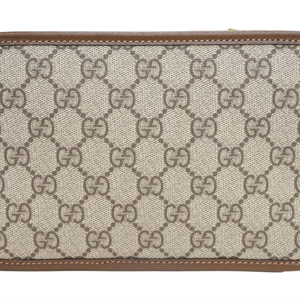 GUCCI Interlocking GG Supreme Shoulder Bag 658572 Women's