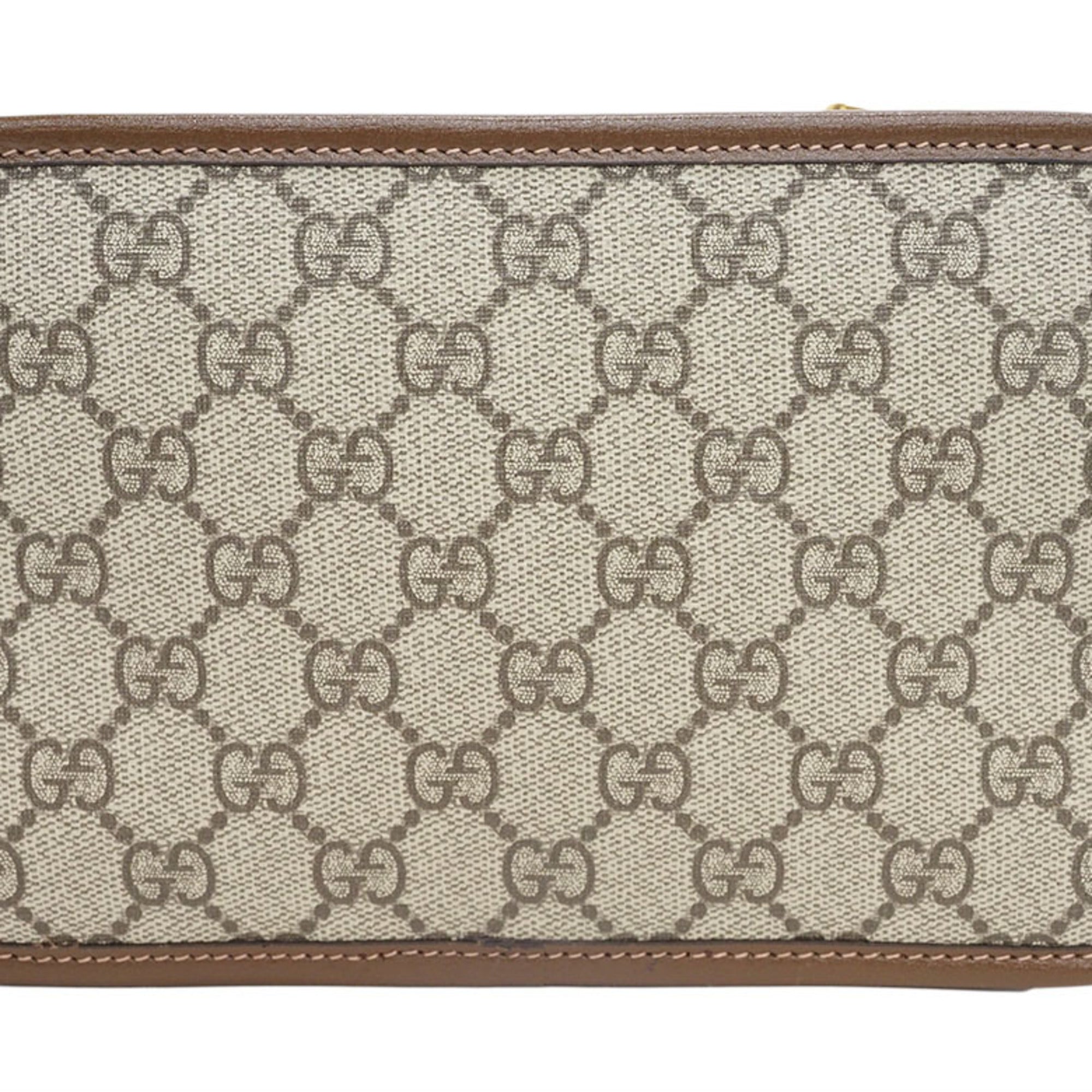 GUCCI Interlocking GG Supreme Shoulder Bag 658572 Women's