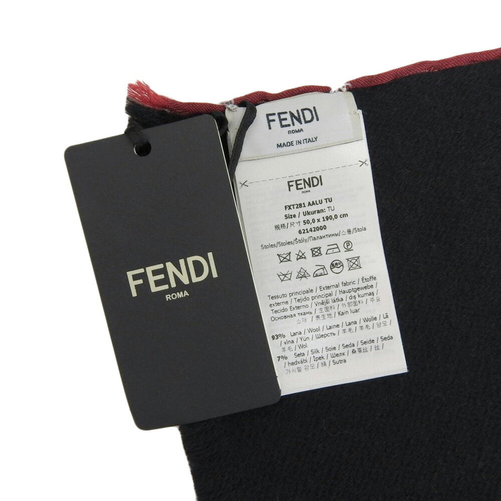 FENDI Zucca FF muffler stole shawl FXT281