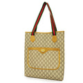 GUCCI  Plus Women's PVC,Leather Tote Bag Beige