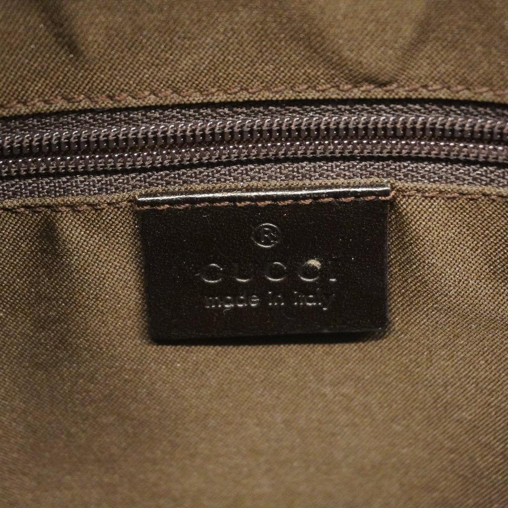 GUCCI  Jackie Shoulder Bag 001 3734 Women's GG Canvas Beige,Brown