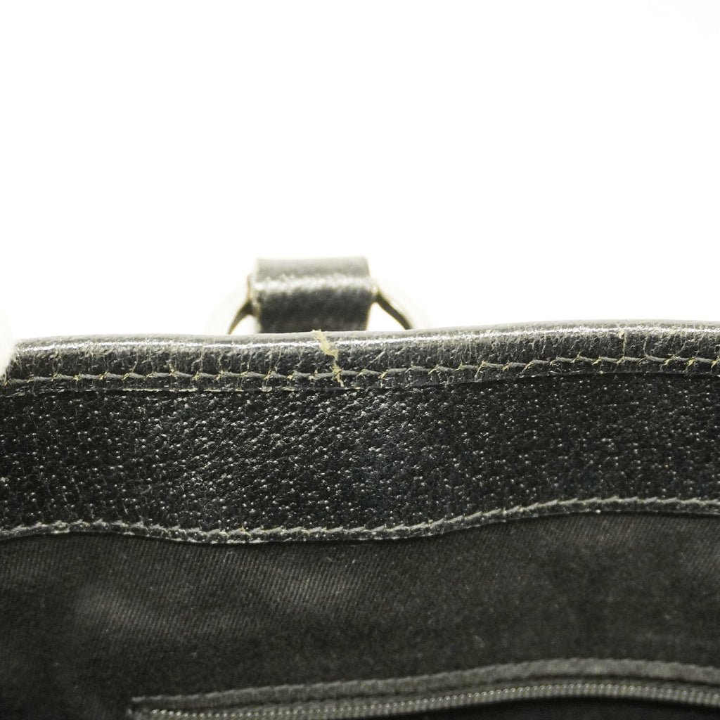 GUCCI  GG Canvas Tote Bag 113019 Women's Tote Bag Black