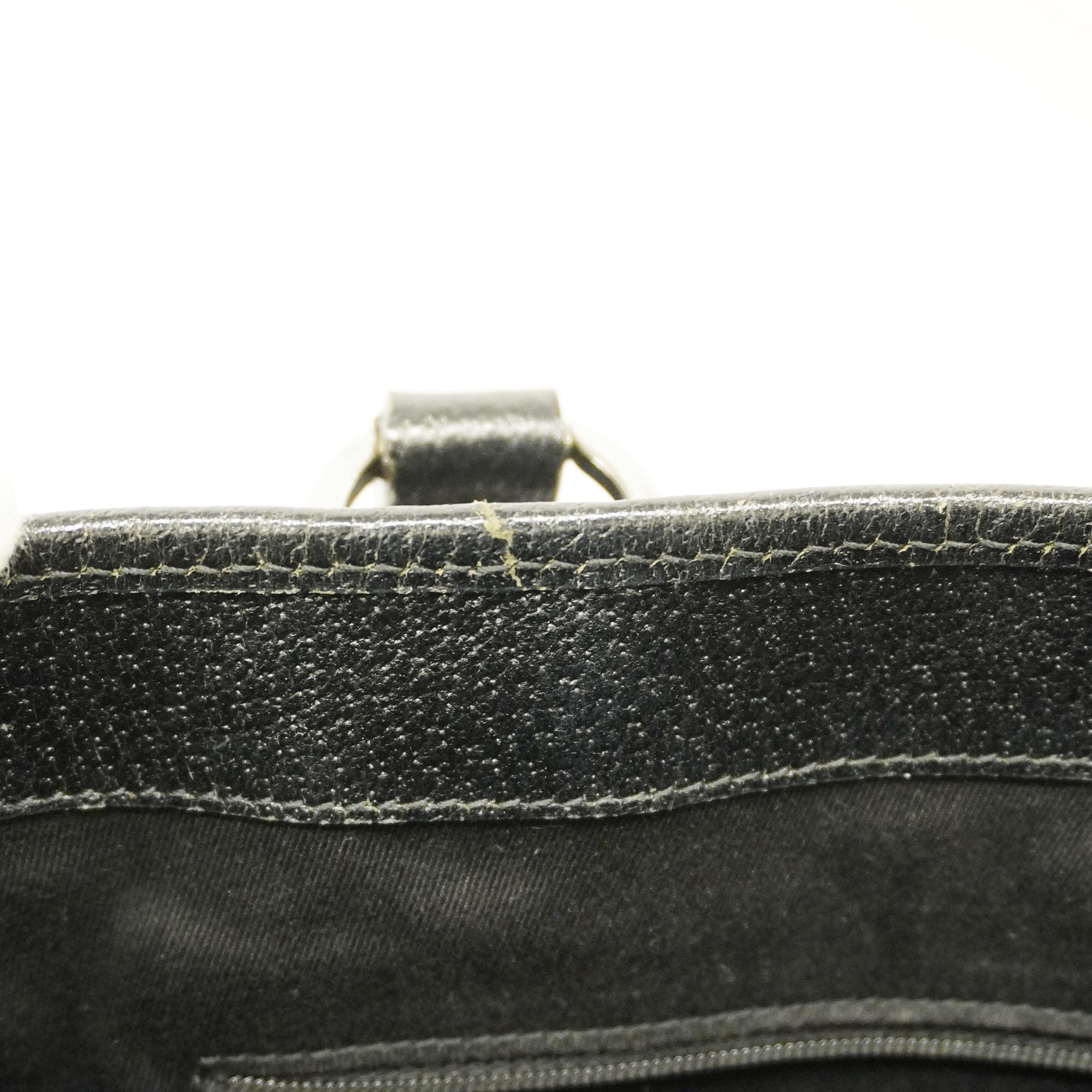 GUCCI  GG Canvas Tote Bag 113019 Women's Tote Bag Black