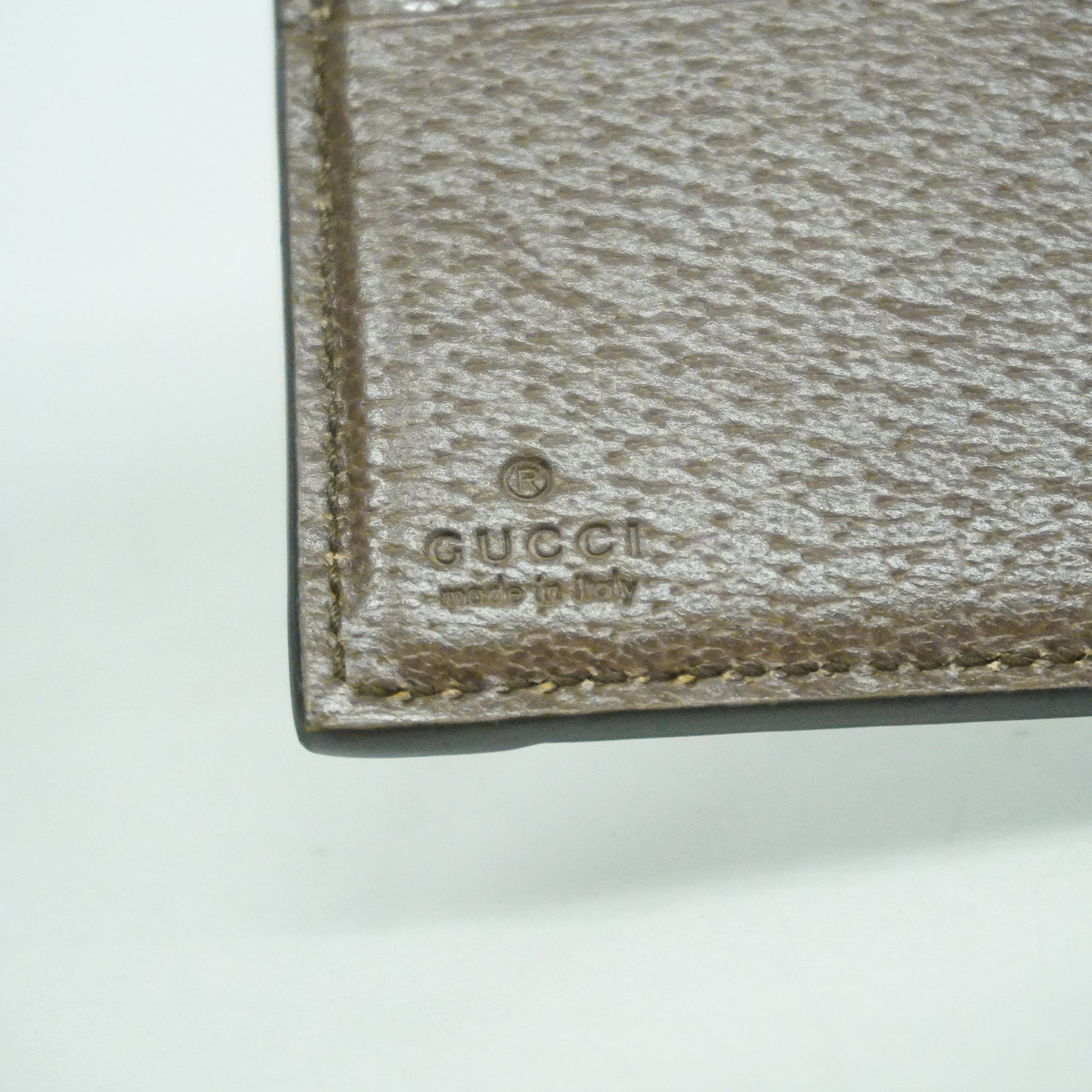 GUCCI  Ophidia Bi-fold Wallet Gold Metal Fittings 523173 Women's GG Supreme