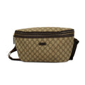 GUCCI  Body Bag 211110 Men's GG Supreme Sling Bag Beige,Brown