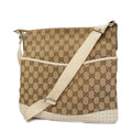 GUCCI  GG Canvas Shoulder Bag 145857 Women's Shoulder Bag Beige,Ivory