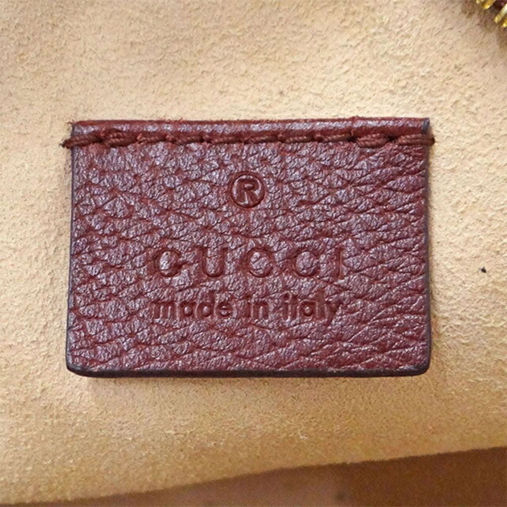 GUCCI Bag Women's Ophidia Shoulder Leather Bordeaux 550618 Chain