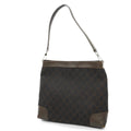 GUCCI  GG Canvas Shoulder Bag 143745 Women's Shoulder Bag Brown