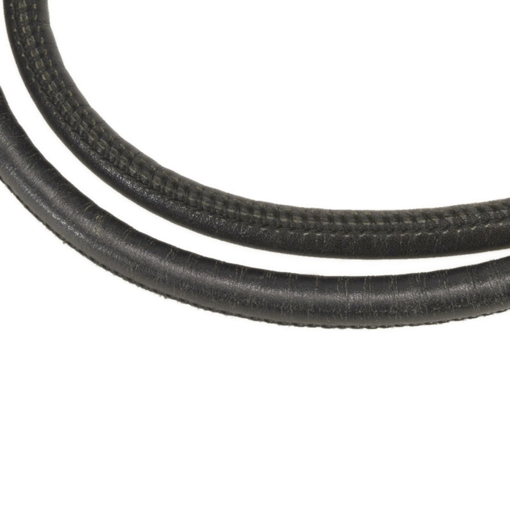 GUCCI Charm Handbag 92726 Black Canvas Leather Women's