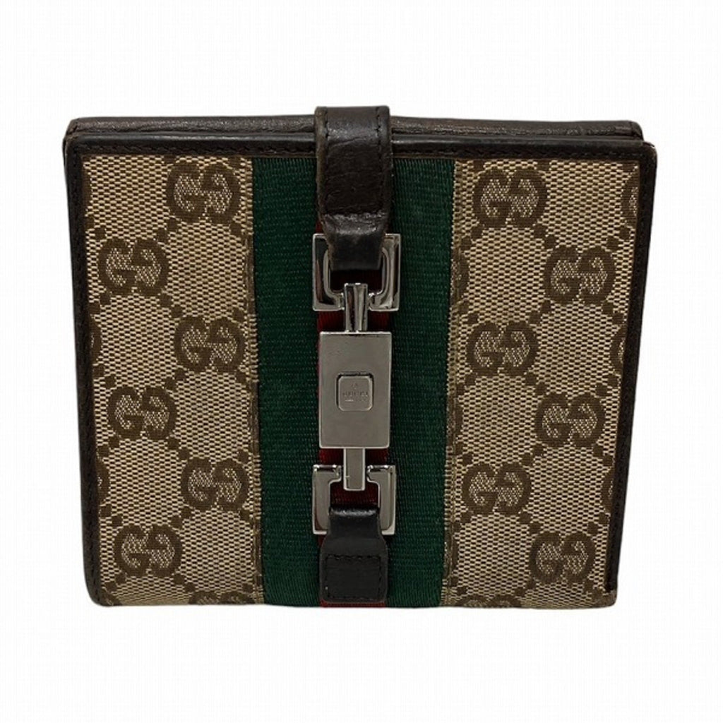 GUCCI Sherry Jackie 05474 Bifold Wallet Ladies