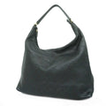 GUCCI sima 248895 Men's Leather Shoulder Bag Black