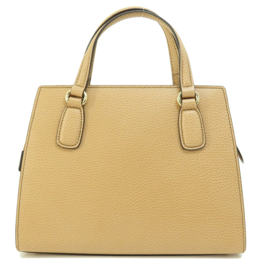 GUCCI 607722 Interlocking G Outlet Handbag Leather Women's
